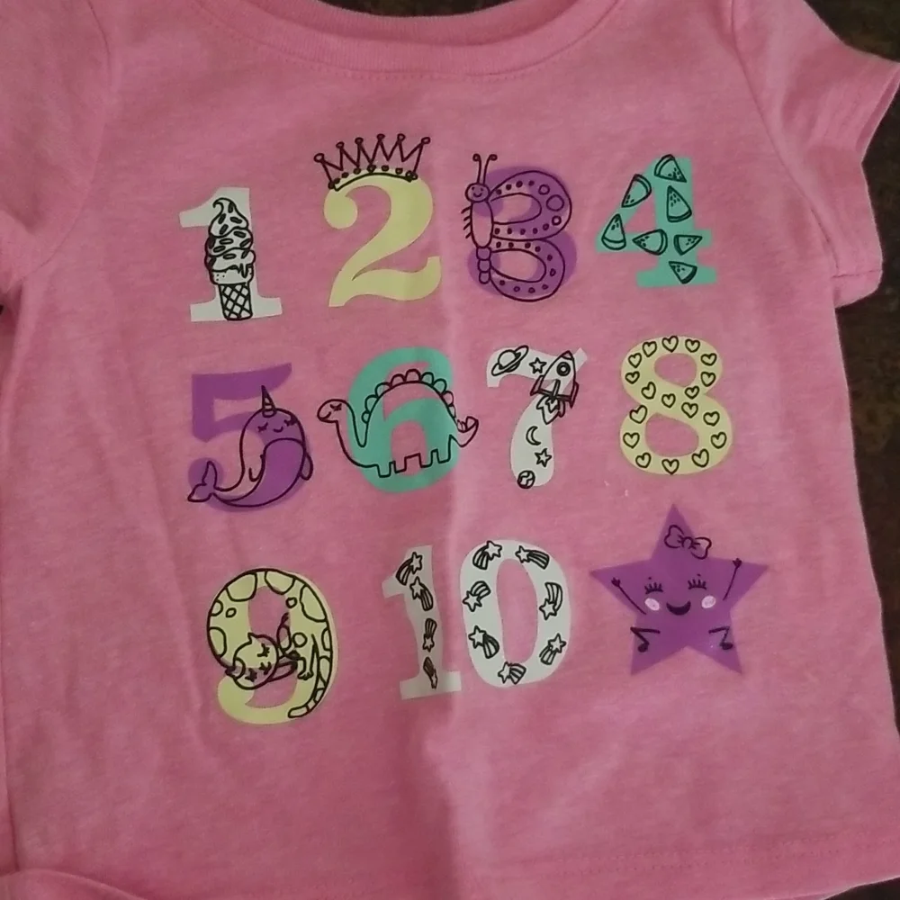 9-12 Month Girl Shirt Bundle - Picture 6 of 7